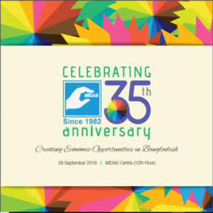 Brochure of Celebrating 35th Anniversary of MIDAS