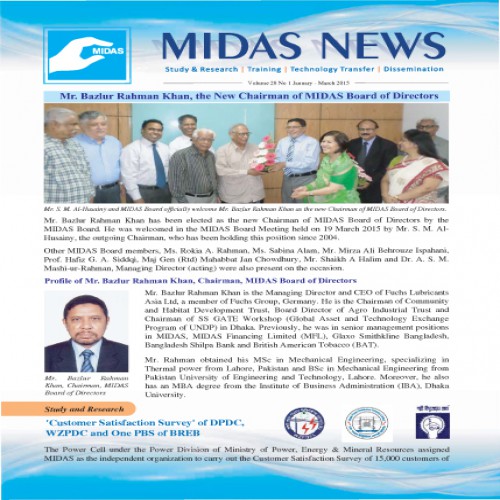 MIDAS News – Vol-28, No -1, January-March 2015