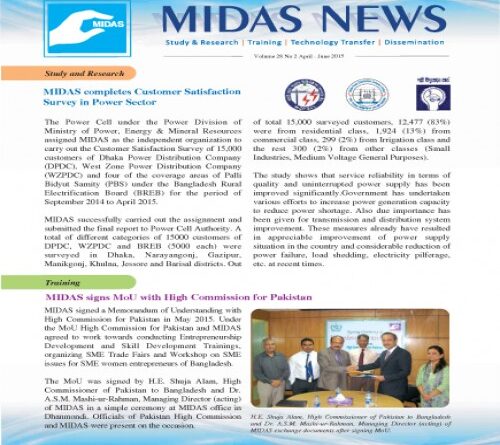 MIDAS News – Vol-28, No -2, April-June 2015