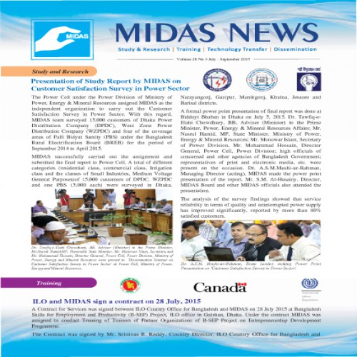 MIDAS News – Vol-28 No -3 July-September 2015