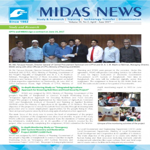 MIDAS News – Vol-30, No-2 April – June 2017